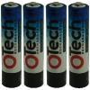 Piles/accus rechargeables AAA/LR03  750 mAh x4