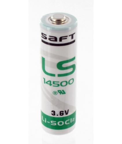 Pack de 2 piles LS14500 Lithium 3.6V 2600mAh LR07 SAFT Plongée
