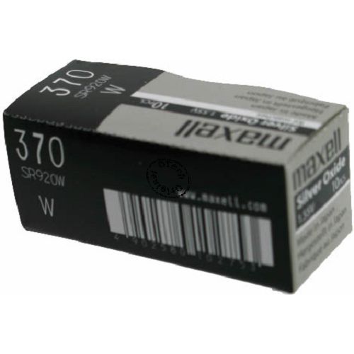 Pack de 10 piles maxell pour IEC SR69
