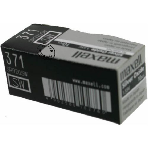 Pack de 10 piles maxell pour ENERGIZER 371