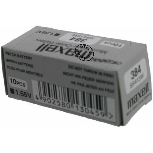 Pack de 10 piles maxell pour ENERGIZER 384
