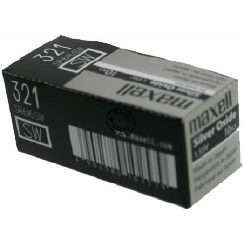 Pack de 10 piles maxell pour SEIKO SB-AF