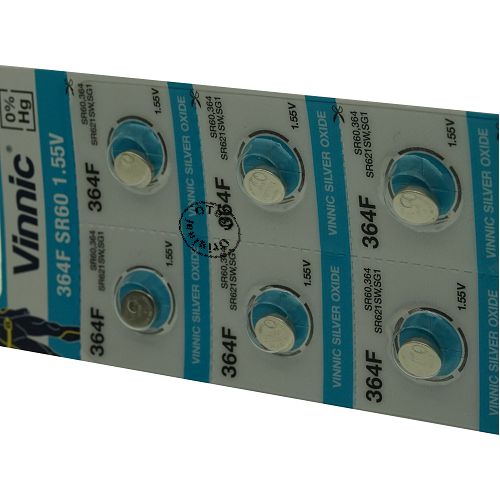 Pack de 10 piles Vinnic pour OTech 4898338000849