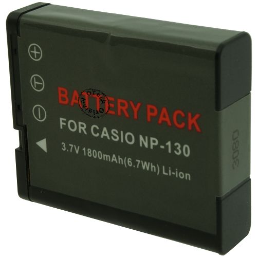 Batterie Appareil Photo pour CASIO EXILIM EX-ZR200