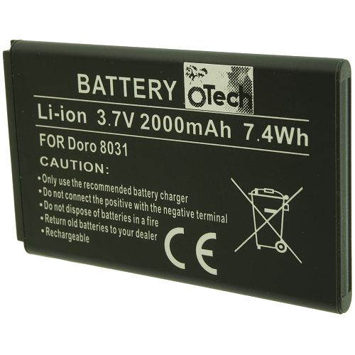 Otech Batterie Compatible pour Doro PHONEEASY 510GSM