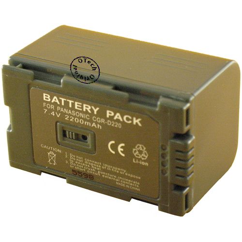 Batterie Camescope Li-ion. capacité: 2200 mAh pour HITACHI CGP-D320T1B