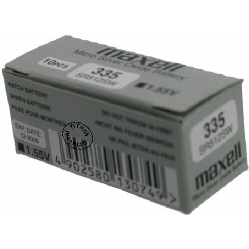 Pack de 10 piles maxell pour MAXELL SR512W