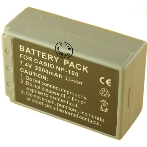 Batterie Appareil Photo pour CASIO NP-100
