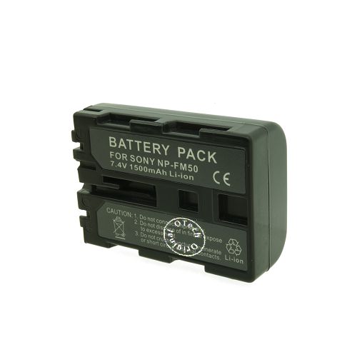 Batterie OTech pour NP-FM50 7.4V Li-Ion 1500mAh