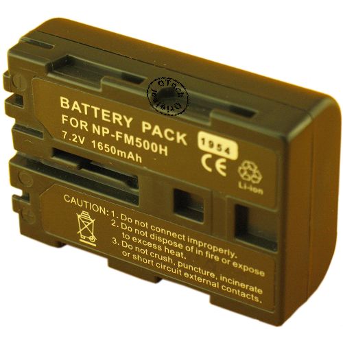Batterie OTech pour SON NP-FM500H 7.4V Li-Ion 1600mAh