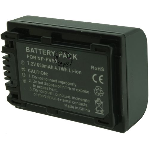 Batterie OTech pour SON NP-FV50 7.2V Li-Ion 650mAh