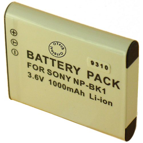 Batterie OTech pour SON NP-BK1 3.6V Li-Ion 1000mAh