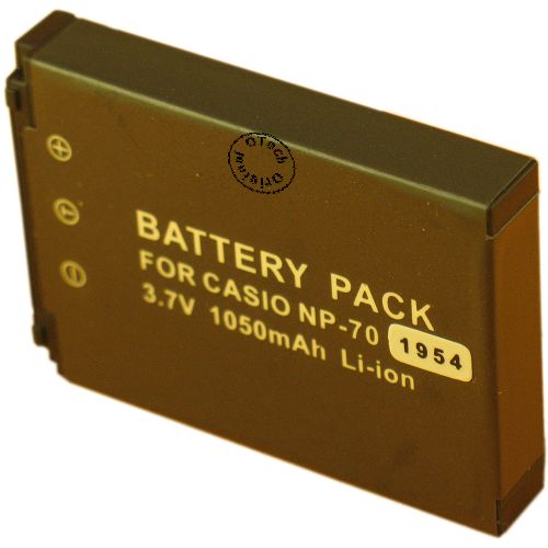 Batterie OTech pour CAS NP-70 3.7V Li-Ion 1050mAh