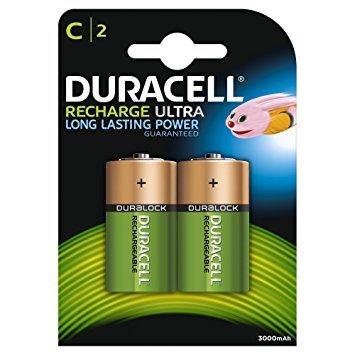Achat Pack de 4 piles rechargeables LR14/HR14 Ni-Mh Duracell Ultra