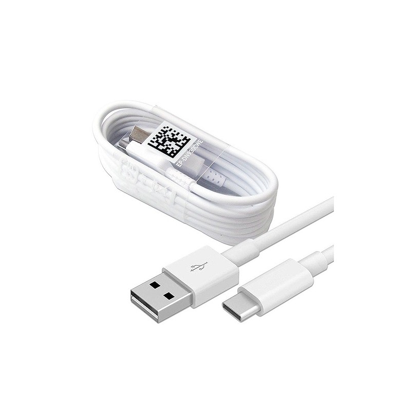 Câble USB / USB-C blanc 1,2 mètres pour Huawei Mate 9 Pro