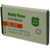 Batterie Téléphone Portable pour AUDIOLINE AMPLICOM POWERTEL M5000