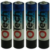 Pack de 4 batteries Téléphone sans fil pour OTech 3700057304829