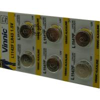 Pack de 10 piles Vinnic pour MAXELL LR43
