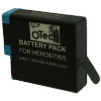 Batterie Camescope 1250 mAh pour GOPRO HERO 7