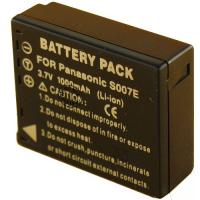 Batterie Appareil Photo pour PANASONIC CGA-SOO7