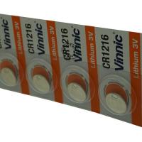 Pack de 5 Vinnic CR1216 3V Lithium