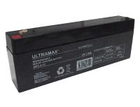 Batterie au plomb 12 Volts 2,3Ah ULTRA MAX SLA NP2.3-12 VRLA
