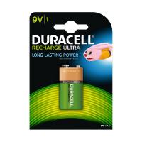 Pack de 2 pile 9v Rechargeable Duracell Ultra Mi-Mh 